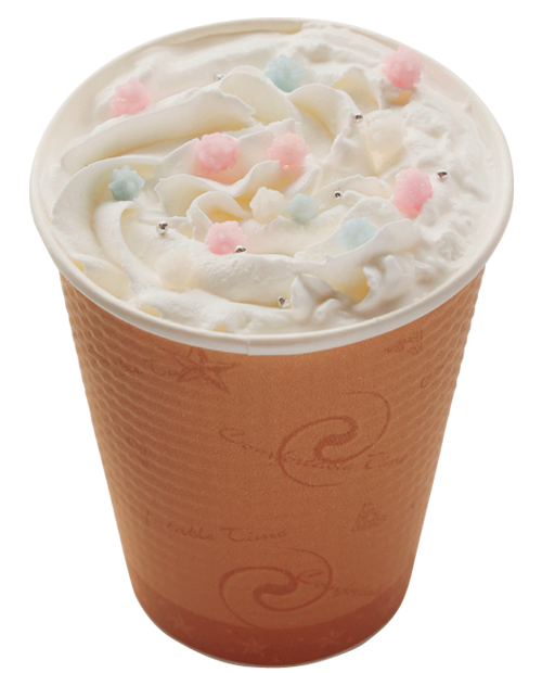 キラキラ★ウインナーコーヒー 550円