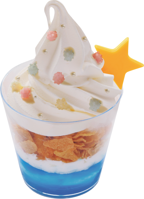 キラキラ★プチぱふぇ 650円