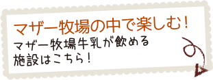 マザー牧場の中で楽しむ！